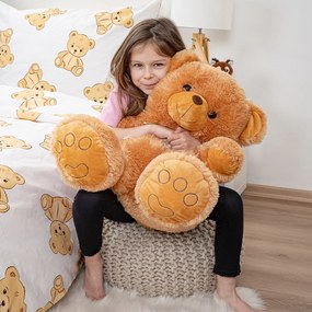 4Home Pościel bawełniana Teddies, 140 x 200 cm, 70 x 90 cm, 140 x 200 cm, 70 x 90 cm