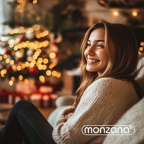 Monzana Świece na choinkę CANDLE, 20 sztuk, 10,5cm, ciepła biała