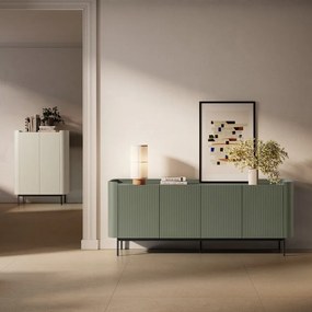 Zielona komoda 200x80x40 cm Willa – MOME
