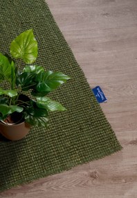 Dywan naturalny jutowy Villeroy &amp; Boch Rosalie zielony 80 cm x 300 cm