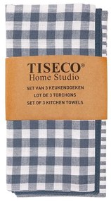 Bawełniane ścierki zestaw 3 szt. 70x50 cm Lines – Tiseco Home Studio