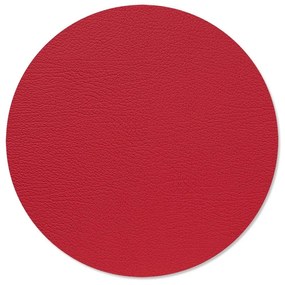 Mata stołowa ze skóry ekologicznej ø 30 cm Circle M Bull – LIND DNA