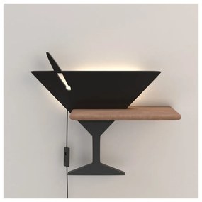 Czarny kinkiet LED Piccolo – Candellux Lighting
