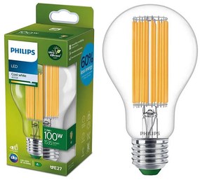 LED Żarówka FILAMENT Philips A60 E27/7,3W/230V 4000K