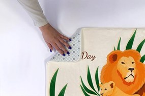 Dywanik do łazienki Dywanik do łazienki Lwy Koty