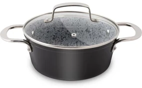 Lamart LT1253 garnek z pokrywką Granit, średnica20 cm
