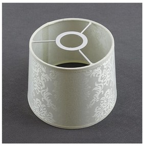 Klosz zamienny uniwersalny MIKA E27 14x19,5 cm kremowy