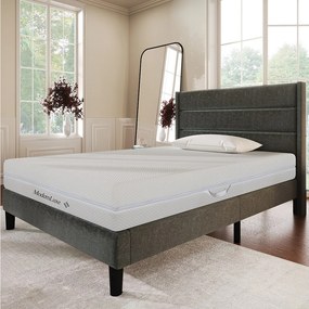 Materac 90 x 200 cm, 7 stref komfortu, pianka o grubości 20 cm - Merax