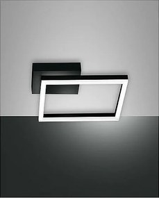 BARD nowoczesna lampa sufitowa LED 22W czarna 3394-21-101 Fabas Luce