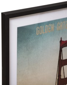 Plakat w ramie do salonu BRIDGE, 52 x 72 cm