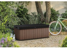Brązowa skrzynia ogrodowa Darwin – Keter
