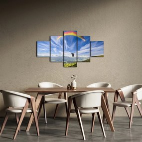 Obraz - Paralotniarstwo (125x70 cm)