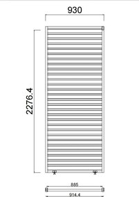Osłona boczna do pergoli bioklimatycznej – Rojaplast