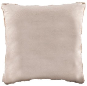 Poduszka dekoracyjna z mikropluszu 45x45 cm Rava – Tiseco Home Studio
