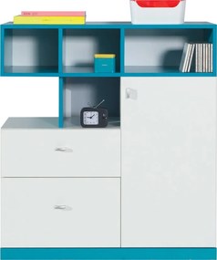 Komoda ENNA 90 cm do Salonu Sypialni Biały