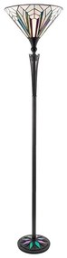 Endon 63933 - Lampa stojąca Tiffany ASTORIA 1xE27/60W/230V, śr. 40 cm