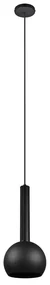 Czarna lampa wisząca ø 20 cm Ciliana – CINQUE