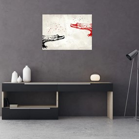 Obraz - Krokodyle (70x50 cm)