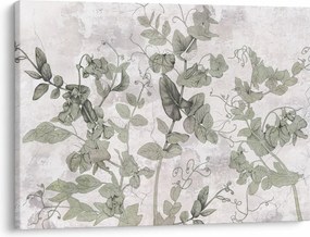 Obraz - Rośliny w gipsie (70x50 cm)