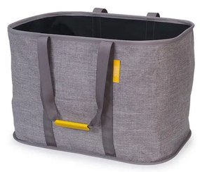 Szary tekstylny składany kosz na pranie 55 l Hold-All Max – Joseph Joseph