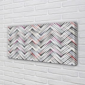 Zdjęcie na płótnie Kolorowy Wzór Jodełki