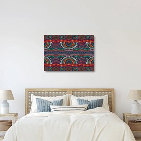 Obraz na szkle abstrakcji ozdobnej (70x50 cm)