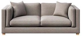 Jasnoszara sofa 235 cm Pomo – Ame Yens
