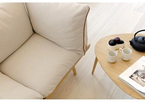 Kremowa ławka Lounge Around – UMAGE