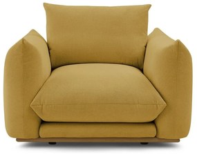 Żółty fotel Ernest – Bobochic Paris