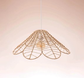 Lampa sufitowa FOLK, metalowa, Ø 58 cm