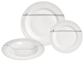 Porcelanowy zestaw talerzy 18 szt. – Orion