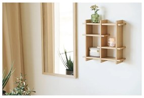 Wielopoziomowa półka w dekorze dębu w naturalnym kolorze 40 cm Olsberg – House Nordic