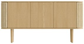 Niska komoda w dekorze dębu 150x75 cm Treasures – UMAGE