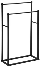 Czarny stojak na ręczniki B5-C57