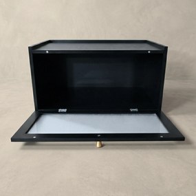 Bambusowy chlebak VITRINE, 25 x 40 x 21,5 cm