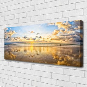 Zdjęcie na płótnie Spokojna Tafla Błękitu