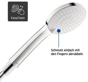 Duravit DuraVelez bateria prysznicowa podtynkowa z głowicą prysznicowąW komplecie z relingiem prysznicowym, kolanko ścienne