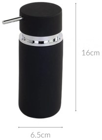 Dozownik na mydło w płynie RUBBER, 16 cm, ZELLER