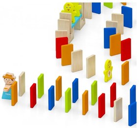 Viga drewniana gra domino farma 116 elemntów