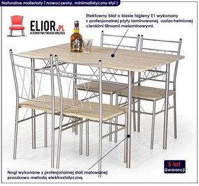 Stół Z Krzesłami Z1-K58
