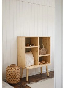 Komoda z drewna sosnowego w naturalnym kolorze Karup Design Kyabi