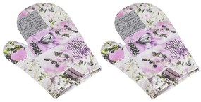Bellatex Rękawica kuchenna Patchwork szary, 28 x 18 cm, 2 szt.