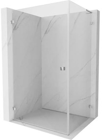 Mexen Lunar-B L kabina prysznicowa uchylna lewa 85 x 70 cm, transparent, chrom - 832L-085-070-01-00-L
