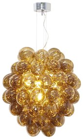 ByRydens 4202230-5512 - Żyrandol na lince DELUXE 4xE14/5W/230V dymny/brązowy