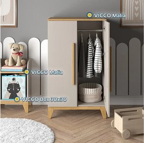 Szafa dziecięca dąb kaszmirowy 70x53.4x120 malia