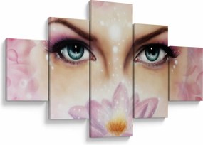 Obraz - Urocze oczy (125x70 cm)