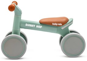 Baby Mix Odpychacz dla dzieci Bunny Hop Ultralight, zielony