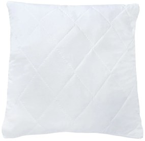 Poduszka 45x45 antyalergiczna biała na suwak/zamek pikowana - Medic Line