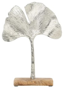 Dekoracja Silver Leaf 26 cm