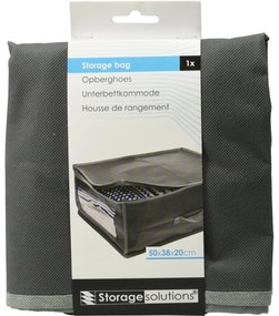 Storage Solutions Pokrowiec na koc 50 x 38 x 20 cm, ciemnoszary
